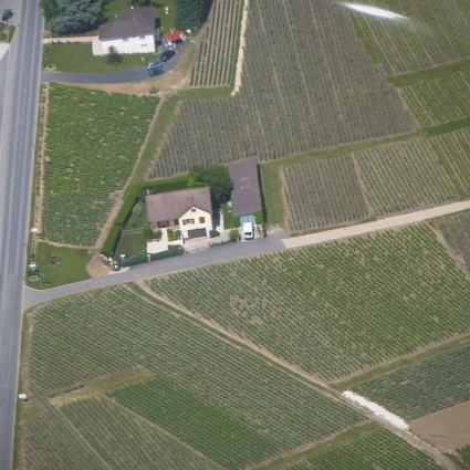 Vue aérienne de notre Maison.